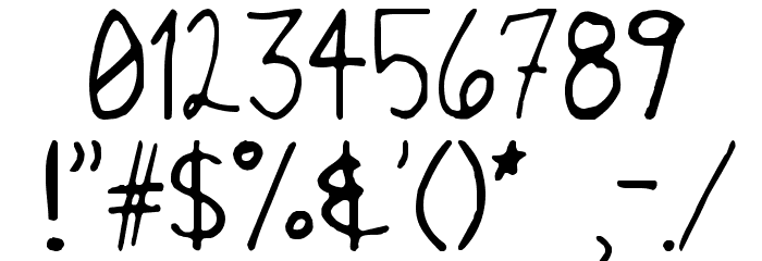 Lynch2 Font OTHER CHARS