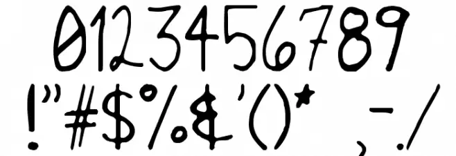 Lynch2 Font OTHER CHARS