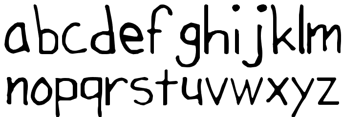 Lynch2 Font LOWERCASE