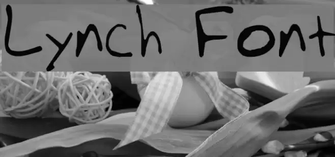 Lynch Caratteri examples