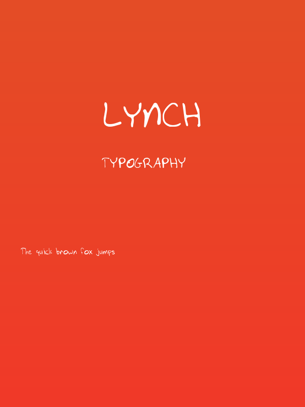 Lynch Poster