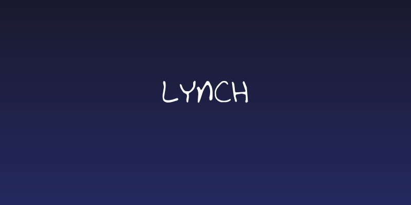 Lynch Social Header