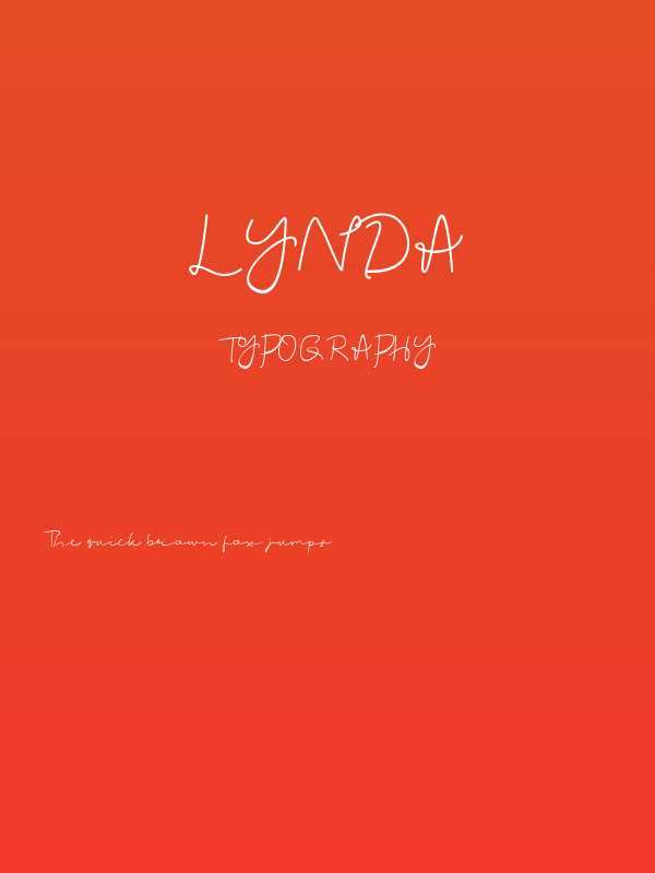 Lynda Poster