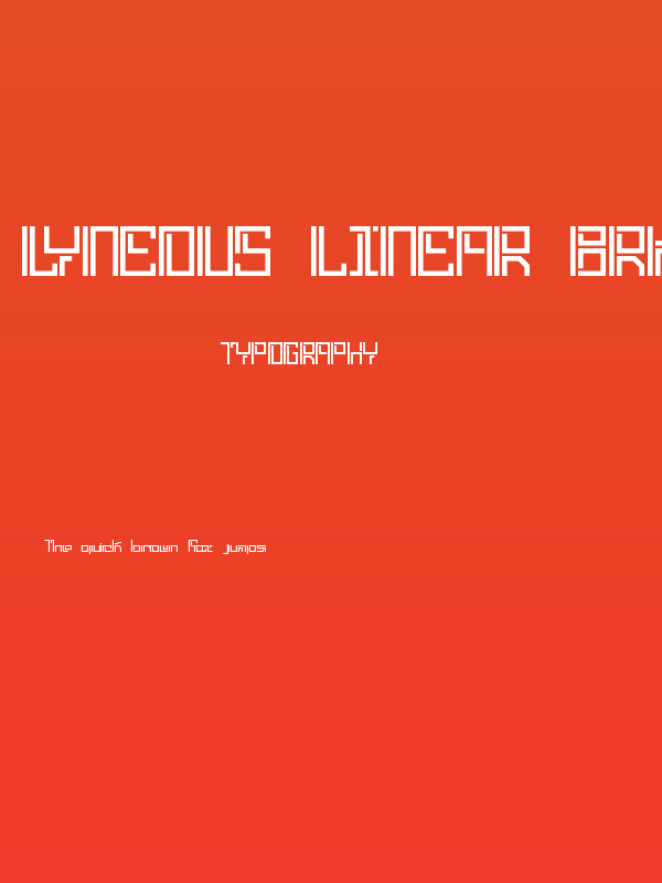 Lyneous Linear BRK Poster