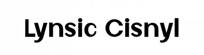 Lynsic Cisnyl  Frei Schriftart Herunterladen