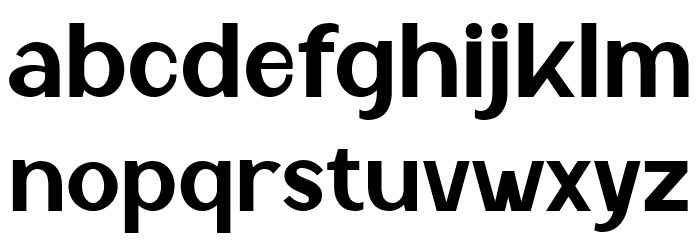 Lynsic Cisnyl Font LOWERCASE