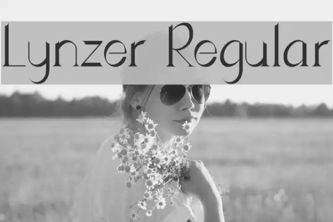 Lynzer Regular Font examples