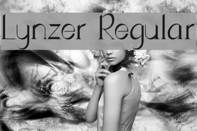 Lynzer Regular Font examples