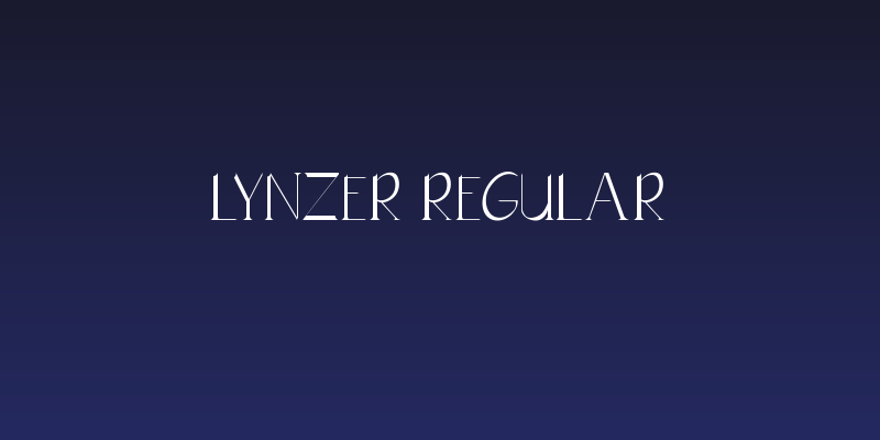 Lynzer Regular Social Header
