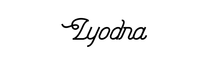 Lyodra  Frei Schriftart Herunterladen