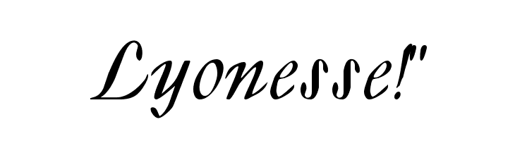 Lyonesse!` Font
