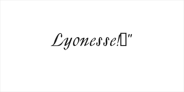 Lyonesse!" Logo