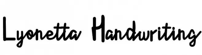 Lyonetta  Handwriting  Fuentes Gratis Descargar