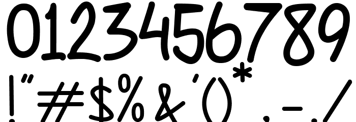 Lyonetta Handwriting Font OTHER CHARS