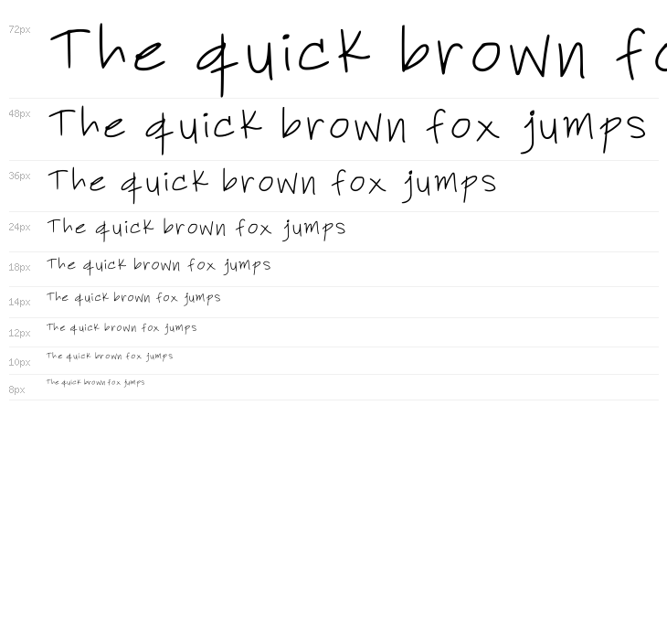 Lyonhandwritten Font Regular Waterfall