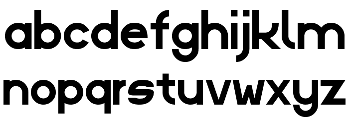 Lyons Regular Font LOWERCASE