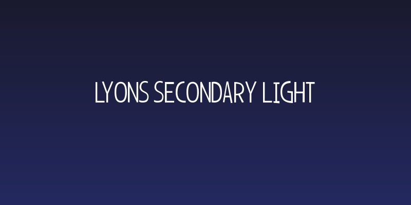 Lyons Secondary Light Social Header
