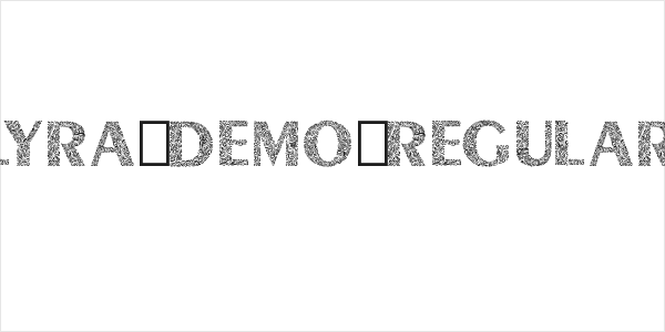 Lyra Demo Regular Logo