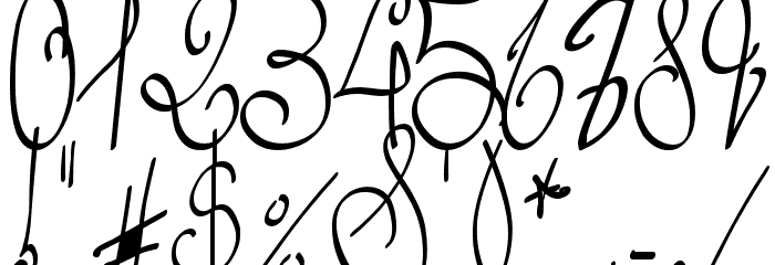 Lyric Dragon Semi Bold Font OTHER CHARS
