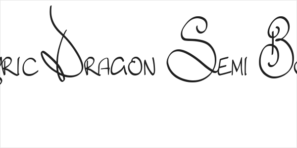 Lyric Dragon Semi Bold Logo
