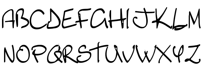 Lyric Dragon Semi Bold Font LOWERCASE