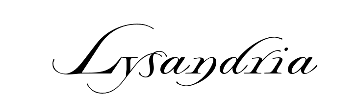 Lysandria Font