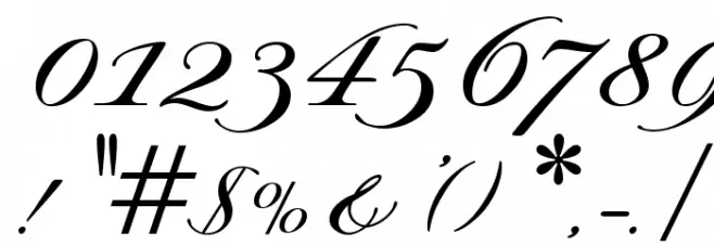 Lysandria Font OTHER CHARS