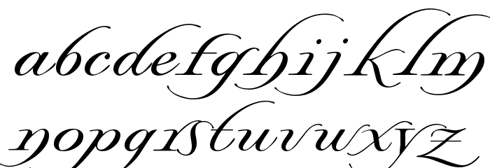 Lysandria Font LOWERCASE