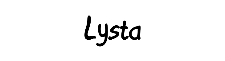 Lysta Free Fonts Download
