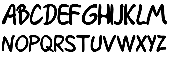Lysta Font UPPERCASE