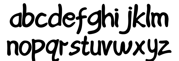 Lysta Font LOWERCASE