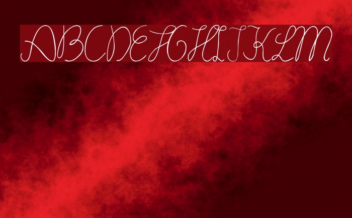 lydeke Handwrithing Font examples