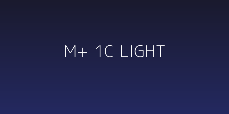 M+ 1c light Social Header