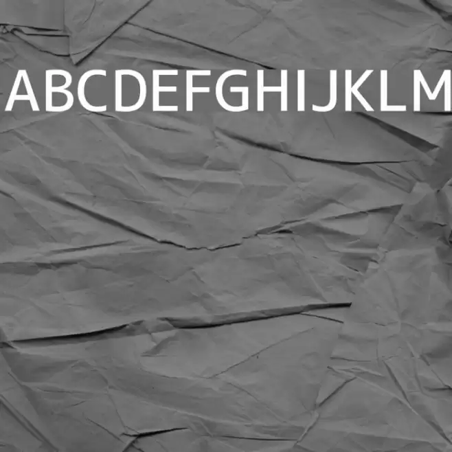 M+ 1c medium Schriftart examples