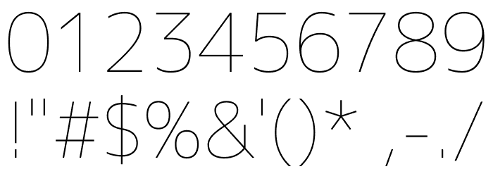 M+ 1c thin Schriftart Anderer Schreiben