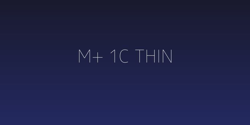 M+ 1c thin Social Header