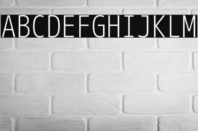 M+ 1m light Fonte examples