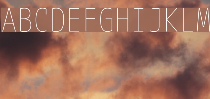 M+ 1mn thin Font examples