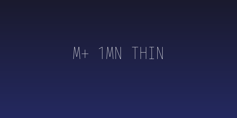 M+ 1mn thin Social Header