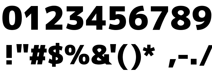 M+ 1p black Font OTHER CHARS