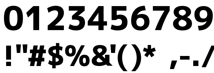 M+ 1p heavy Font OTHER CHARS