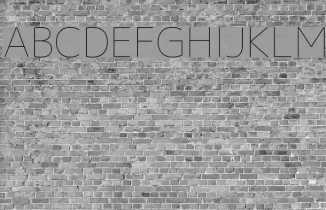 M+ 1p thin Font examples