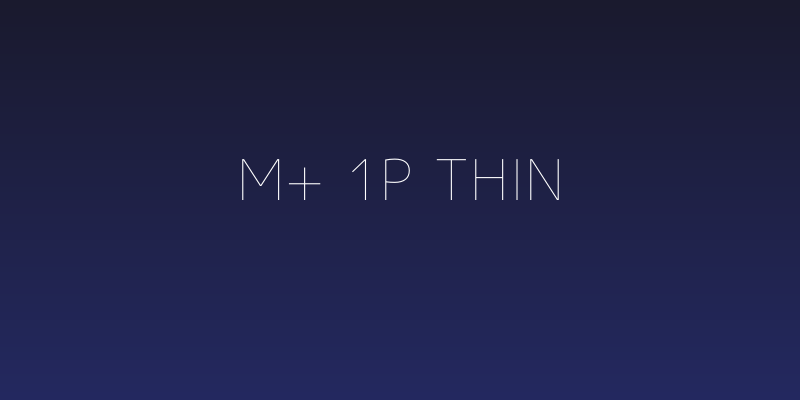 M+ 1p thin Social Header