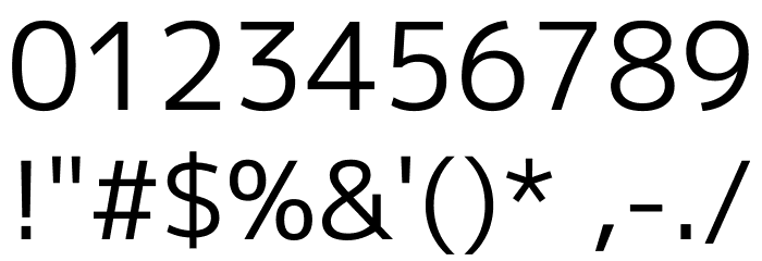 M+ 1p Schriftart Anderer Schreiben