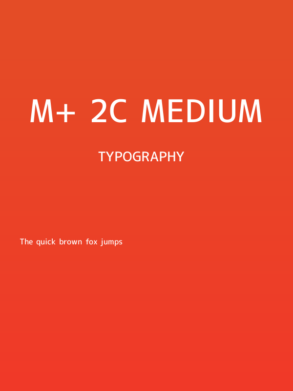 M+ 2c medium Poster