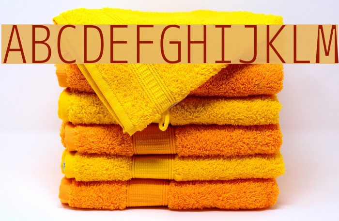 M+ 2m light Font examples