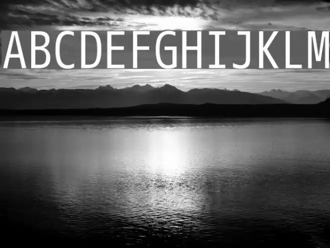 M+ 2m regular Schriftart examples