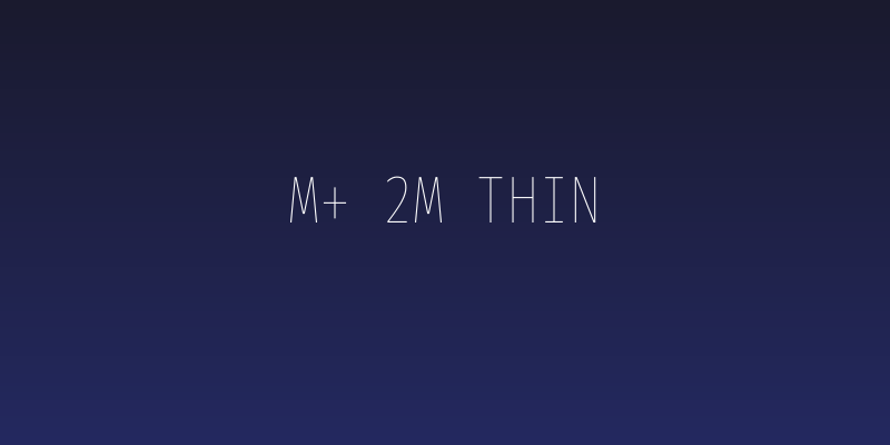 M+ 2m thin Social Header