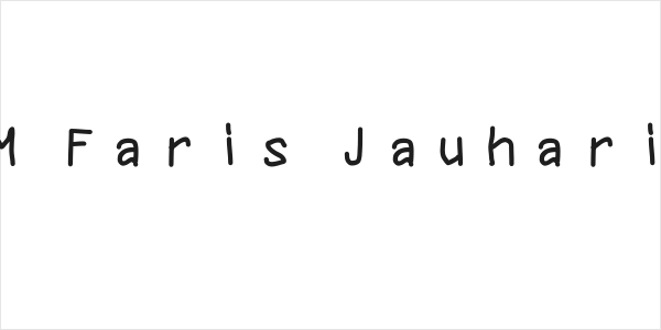 M Faris Jauhari Logo