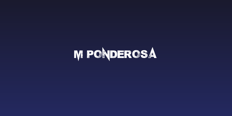M Ponderosa Social Header